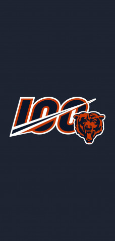 Chicago Bears Android Wallpaper 1124x2340px