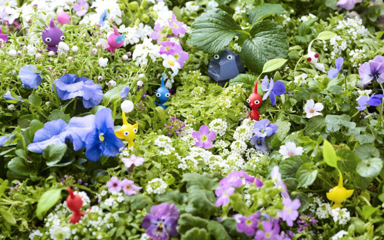 Pikmin Widescreen HD Wallpaper 1920x1200px