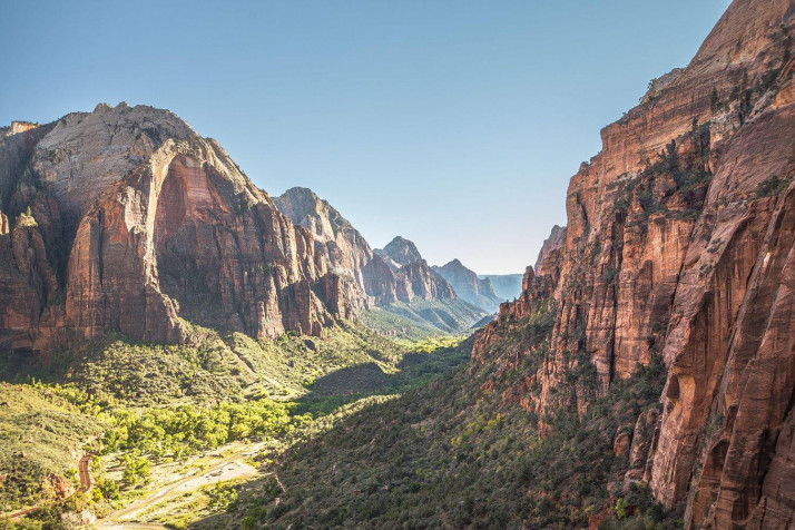 Zion National Park Laptop Background 1500x1000px