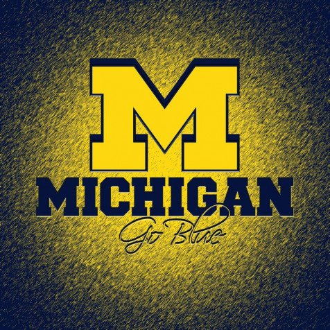 Michigan Wolverines Mobile Wallpaper 1024x1024px