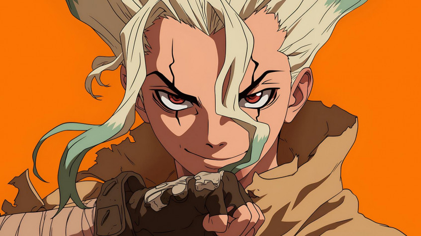 Dr Stone MacBook Background 1536x864px