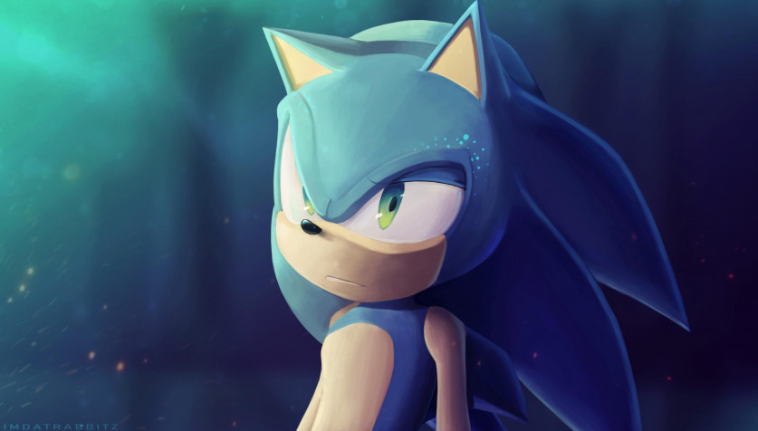 Sonic Laptop Wallpaper 3000x1707px