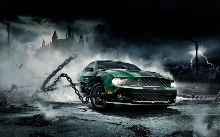 Ford Mustang Widescreen HD Wallpaper 1920x1200px