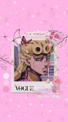 Giorno Giovanna Phone Background Image 1288x2289px