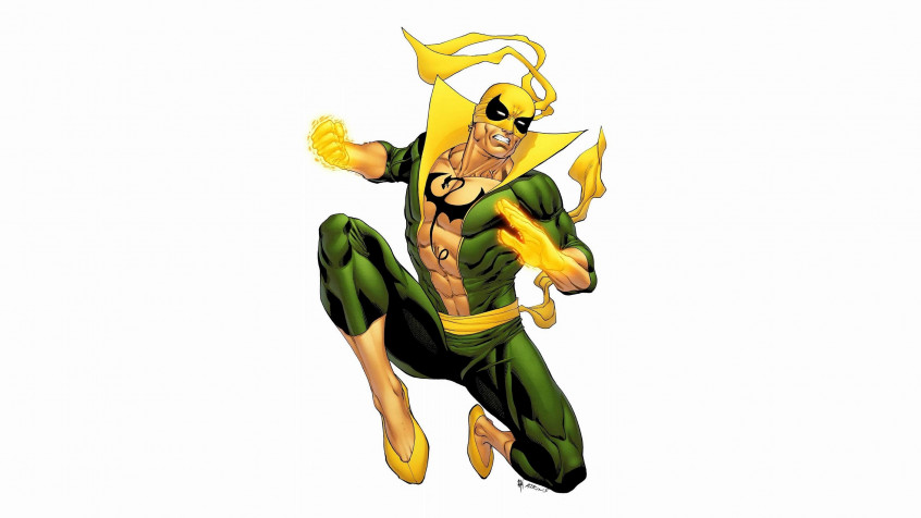 Iron Fist MacBook Wallpaper 3450x1940px