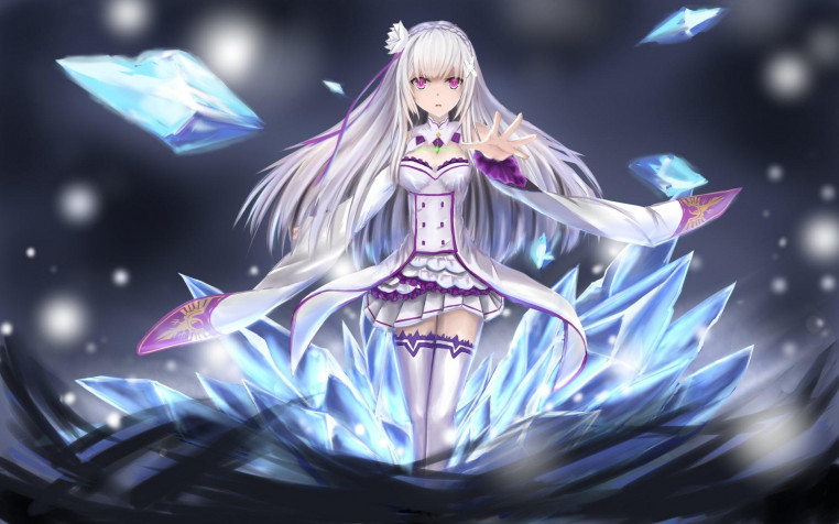 Re Zero Widescreen HD Wallpaper 1920x1200px