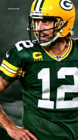 Title Aaron Rodgers iPhone Background Image 1080x1920px