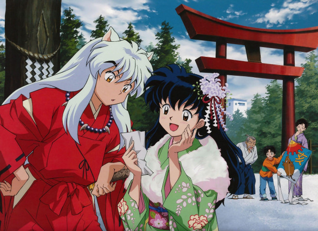 Inuyasha Laptop Background 2560x1860px