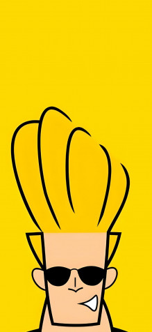 Johnny Bravo Phone Background 1181x2560px