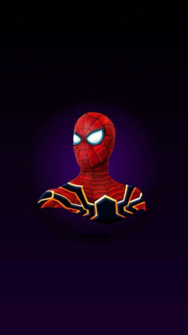 Neon Spider Man iPhone Background Image 1080x1920px