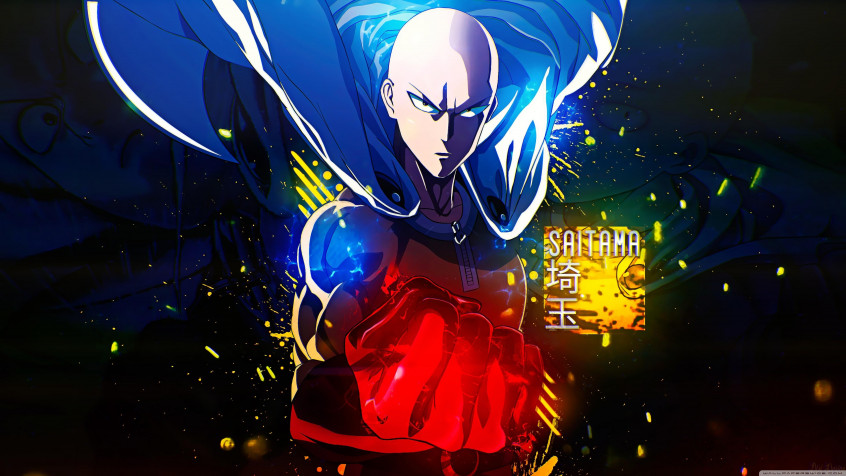 Saitama 4k UHD Wallpaper 3840x2160px