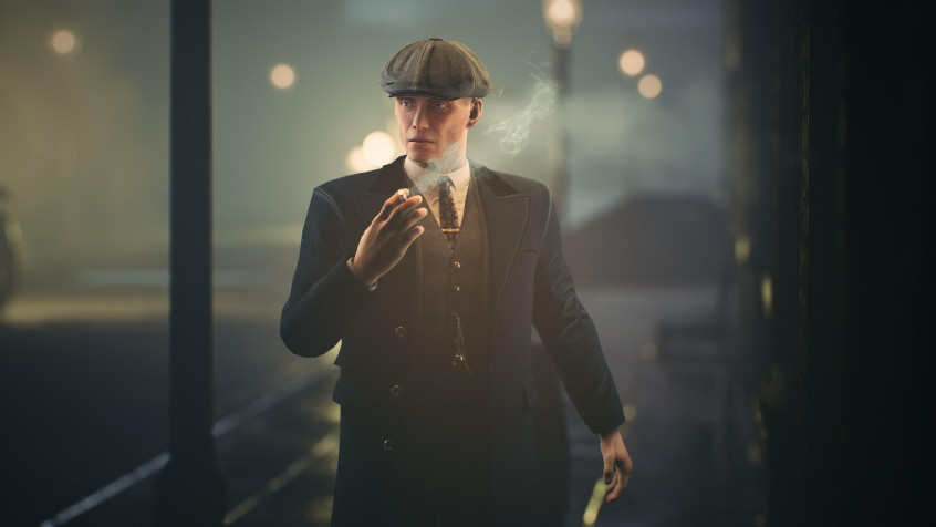 Thomas Shelby Smoking Desktop HD Wallpaper 4434x2494px