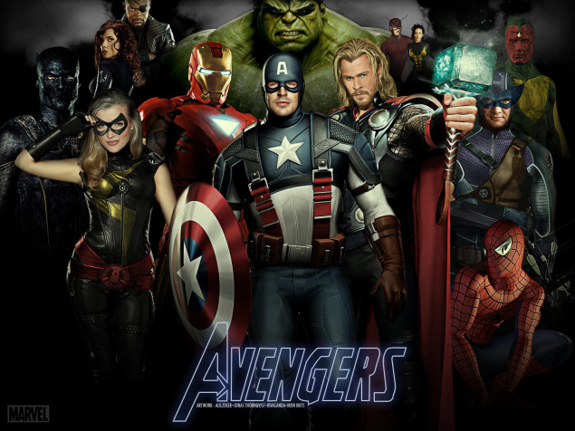 Avengers Background Image 1600x1200px