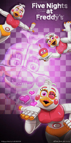 Chica Mobile Wallpaper 1091x2181px