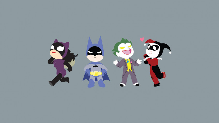 Cute Joker Full HD 1080p Wallpaper 1920x1080px