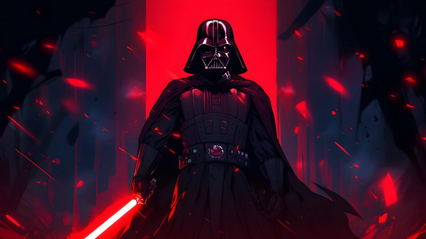 Darth Vader Desktop Wallpaper 1536x864px