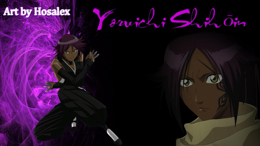 Yoruichi Shihoin Full HD 1080p Wallpaper 1920x1080px