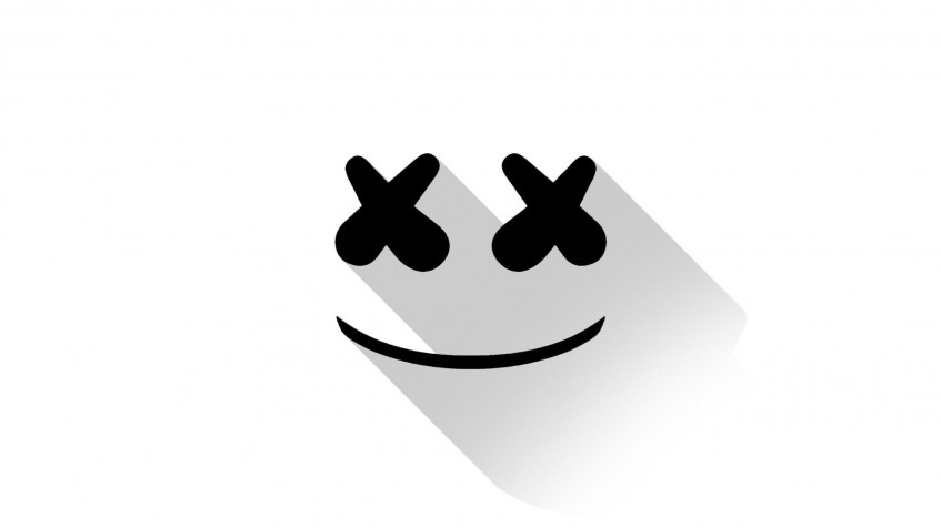 Cartoon Marshmello Full HD 1080p Wallpaper 1920x1080px