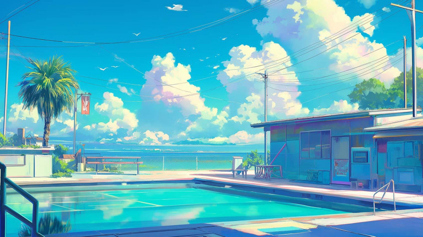 Summer 2024 Desktop HD Background 1536x864px