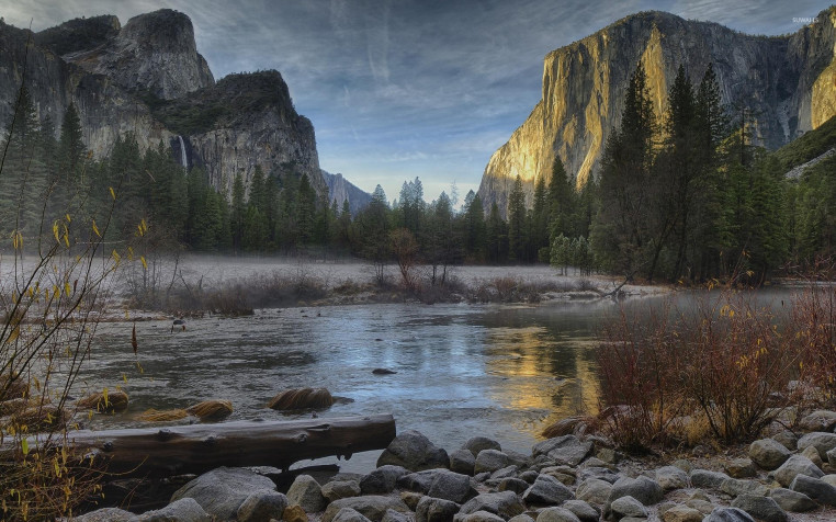 Yellowstone National Park Widescreen HD Wallpaper 1920x1200px