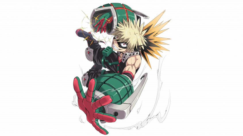 Katsuki Bakugo 4k UHD Wallpaper 3840x2160px