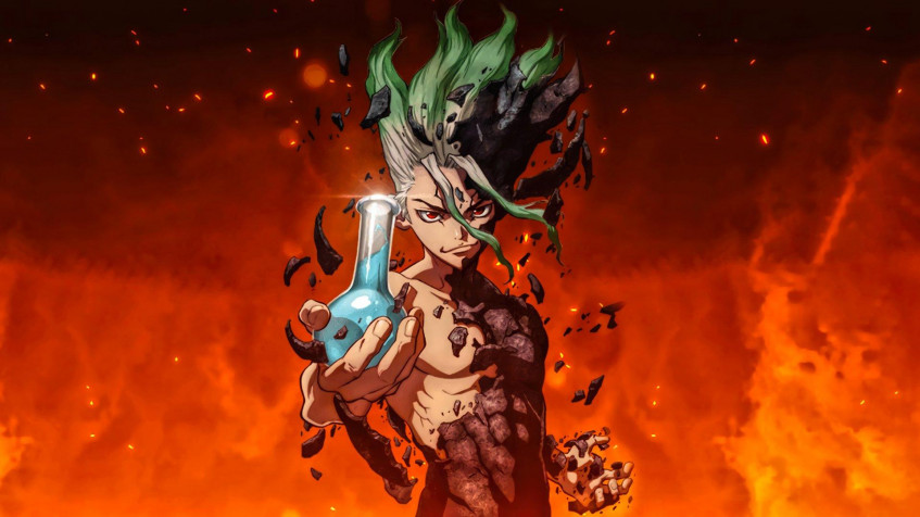 Dr Stone Full HD 1080p Wallpaper 1920x1080px