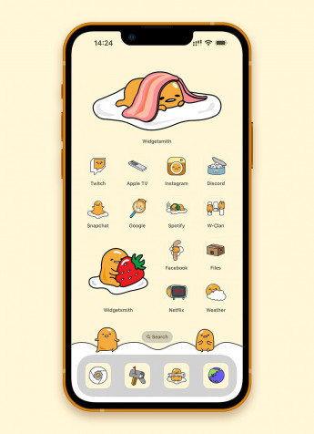 Gudetama iPhone Wallpaper Image 1106x1523px