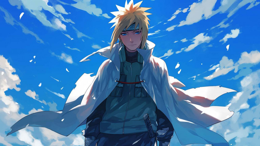 Minato Namikaze MacBook Background 1536x864px