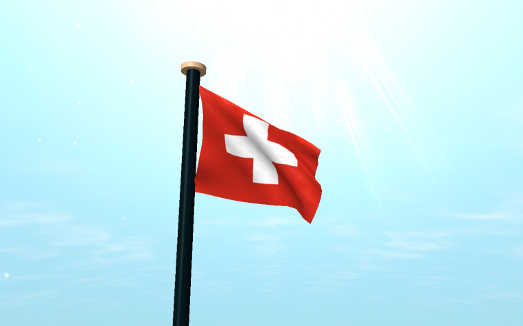 Switzerland Flag Laptop Background 1280x800px