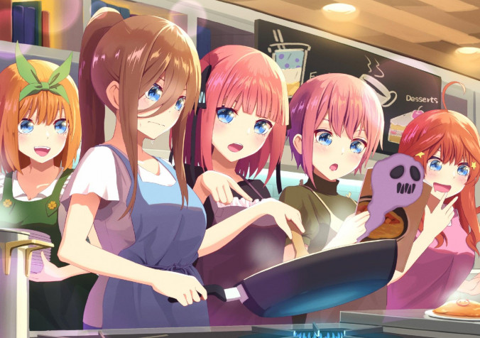 The Quintessential Quintuplets Laptop Wallpaper 1920x1352px