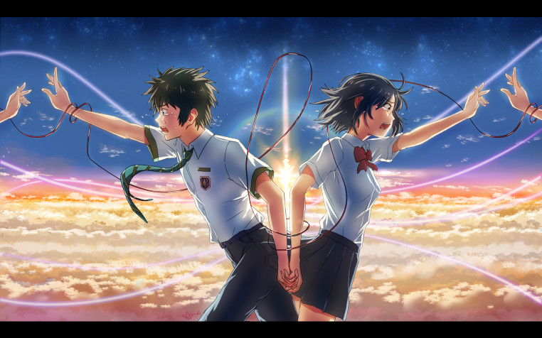 Your Name Tachibana Taki Widescreen HD Wallpaper 1920x1200px