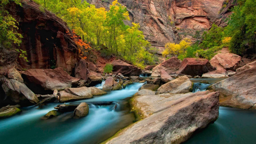 Zion National Park Full HD 1080p Wallpaper 1920x1080px