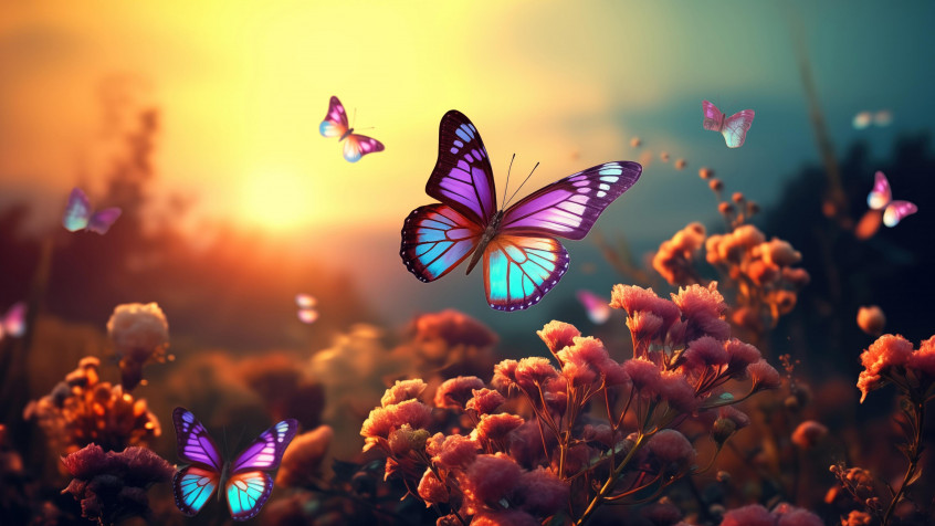 Butterflies Hd 4k UHD Wallpaper 3840x2160px