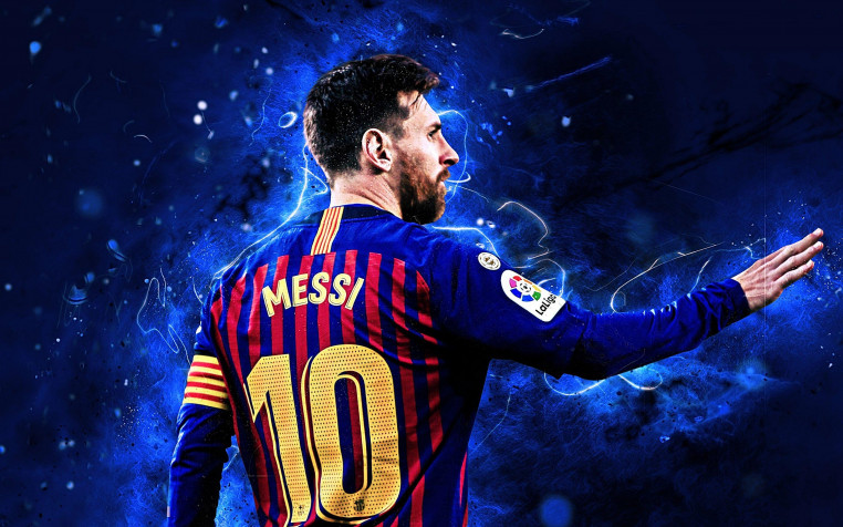 Lionel Messi Retina Widescreen Wallpaper 2880x1800px