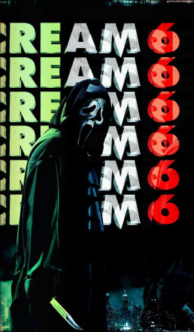 Scream Movie 6 Phone Wallpaper 1102x1875px