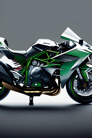 Ninja H2r Android Wallpaper Image 2048x3072px