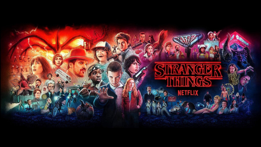 Stranger Things Hd Desktop HD Background 2007x1129px