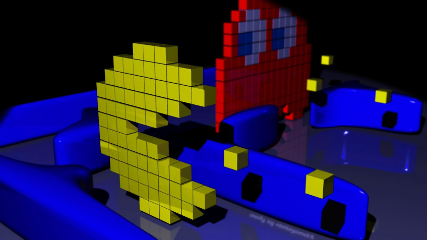 Pacman Full HD 1080p Wallpaper 1920x1080px