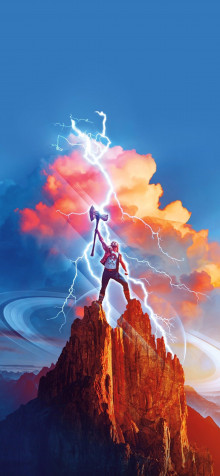 Thor Love And Thunder iPhone 13 Pro Wallpaper 1170x2532px