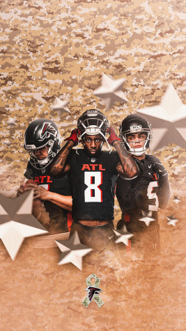 Atlanta Falcons iPhone Wallpaper 1080x1920px