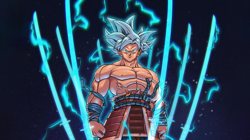 Goku Ultra Instinct Full HD 1080p Wallpaper 1920x1080px