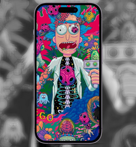 Morty Phone Wallpaper 1080x1165px