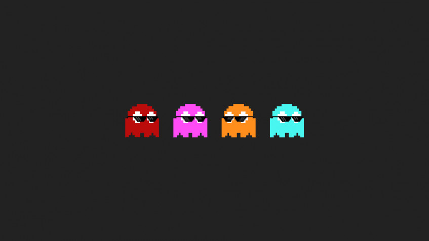 Pacman Full HD 1080p Wallpaper 1920x1080px