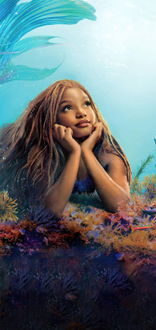 Ariel Halle Mobile Wallpaper 1080x2280px