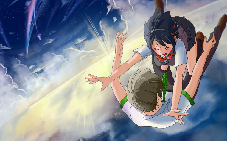 Your Name Tachibana Taki Widescreen HD Wallpaper 1920x1200px