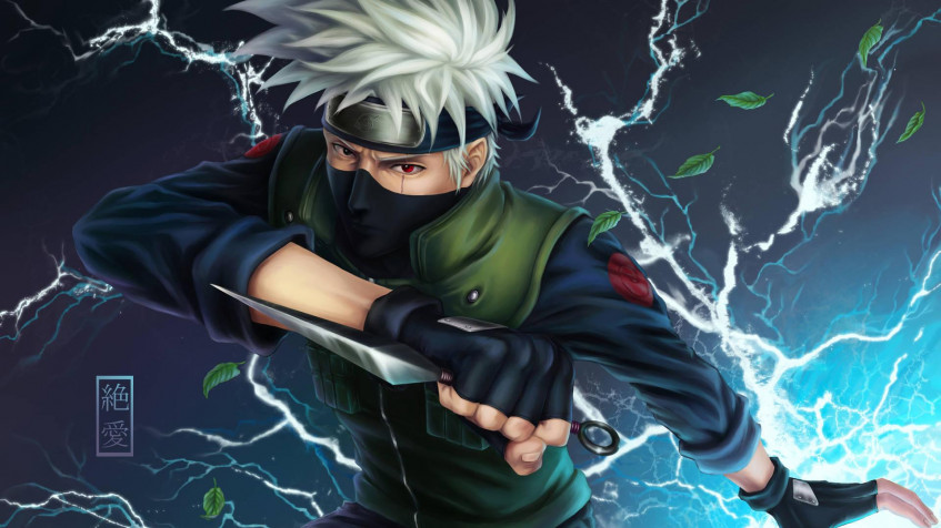 Kakashi Hatake Full HD 1080p Wallpaper 1920x1080px