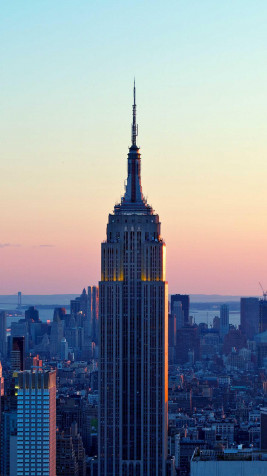 Empire State Mobile Background 1242x2208px