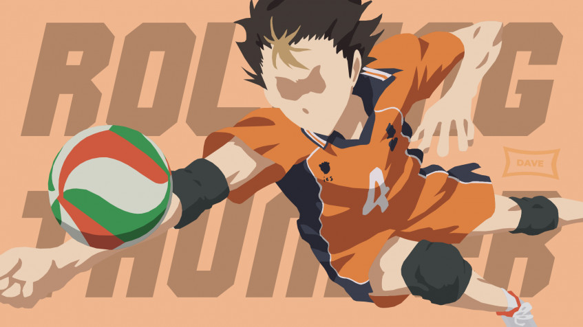 Yu Nishinoya Full HD 1080p Wallpaper 1920x1080px