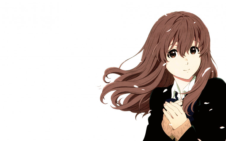 Shouko Nishimiya Widescreen HD Wallpaper 1920x1200px