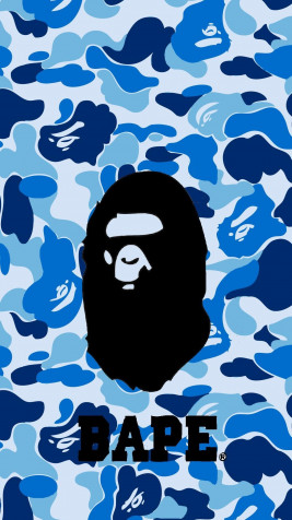 Bape Camo iPhone Background 1080x1920px